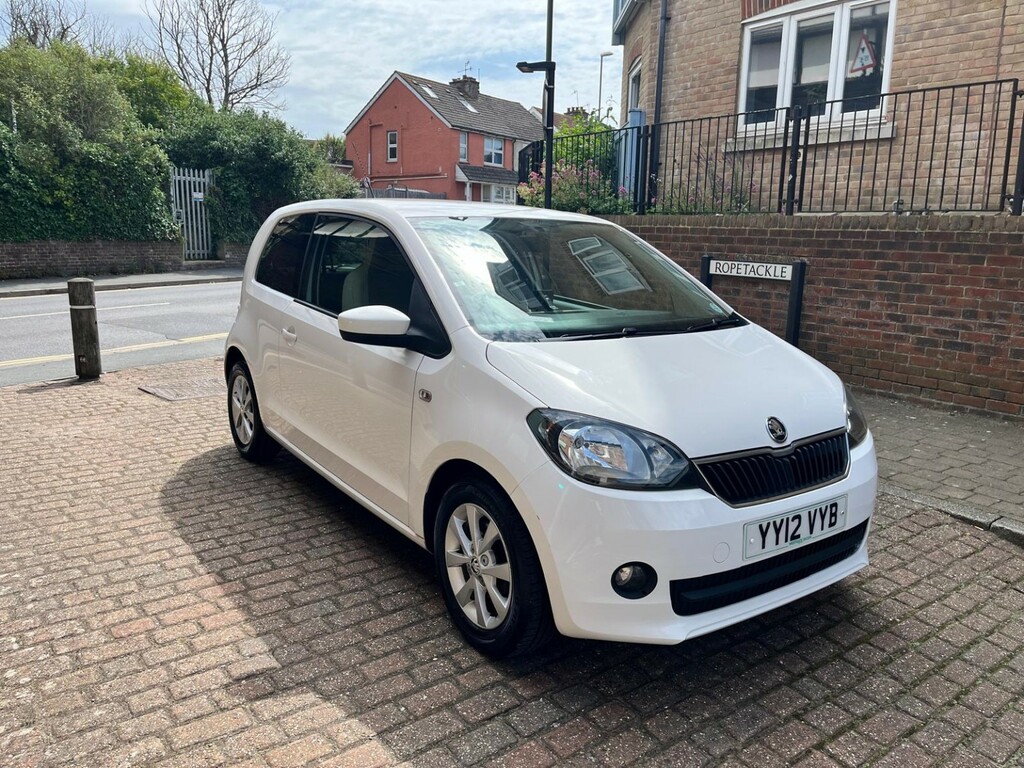 Skoda Citigo Hatchback 1.0 Mpi Greentech Elegance 2012 White