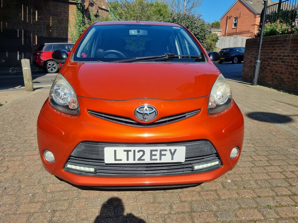 Toyota Aygo Hatchback 1.0 Vvt-i Fire 2012 Red #2
