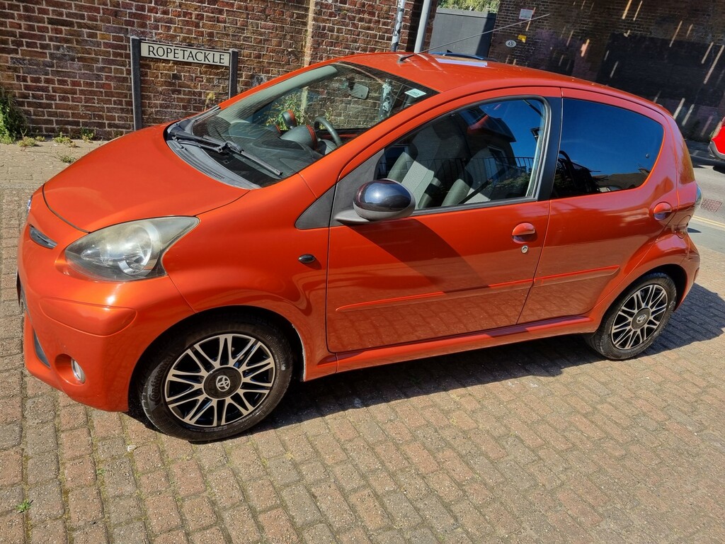 Toyota Aygo Hatchback 1.0 Vvt-i Fire 2012 Red #3