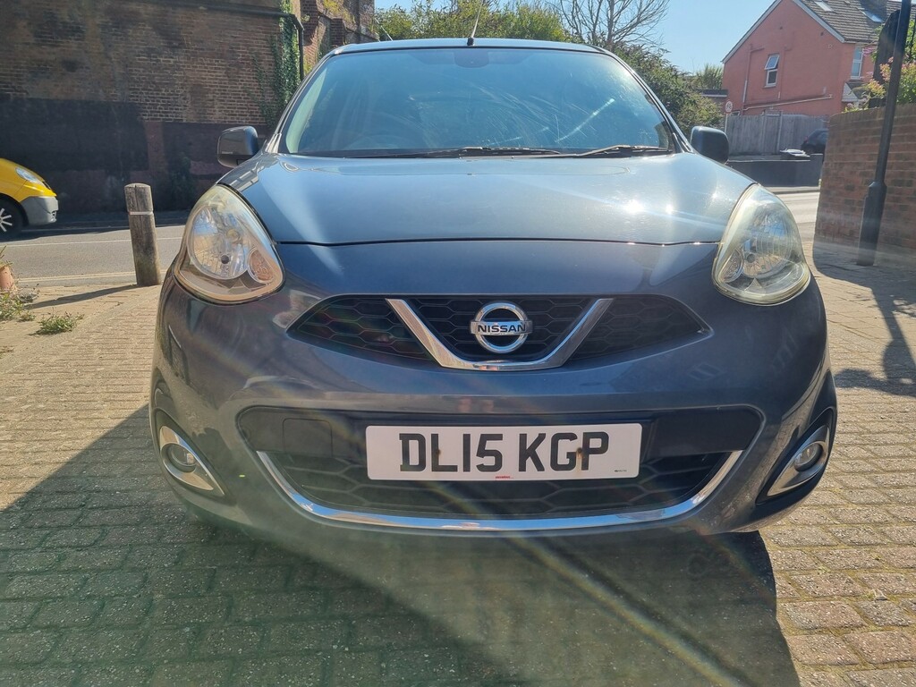 Nissan Micra Hatchback 1.2 Acenta 2015 Grey #2