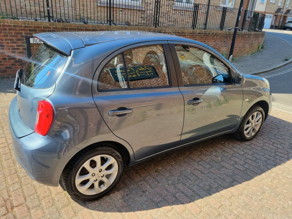 Nissan Micra Hatchback 1.2 Acenta 2015 Grey #5