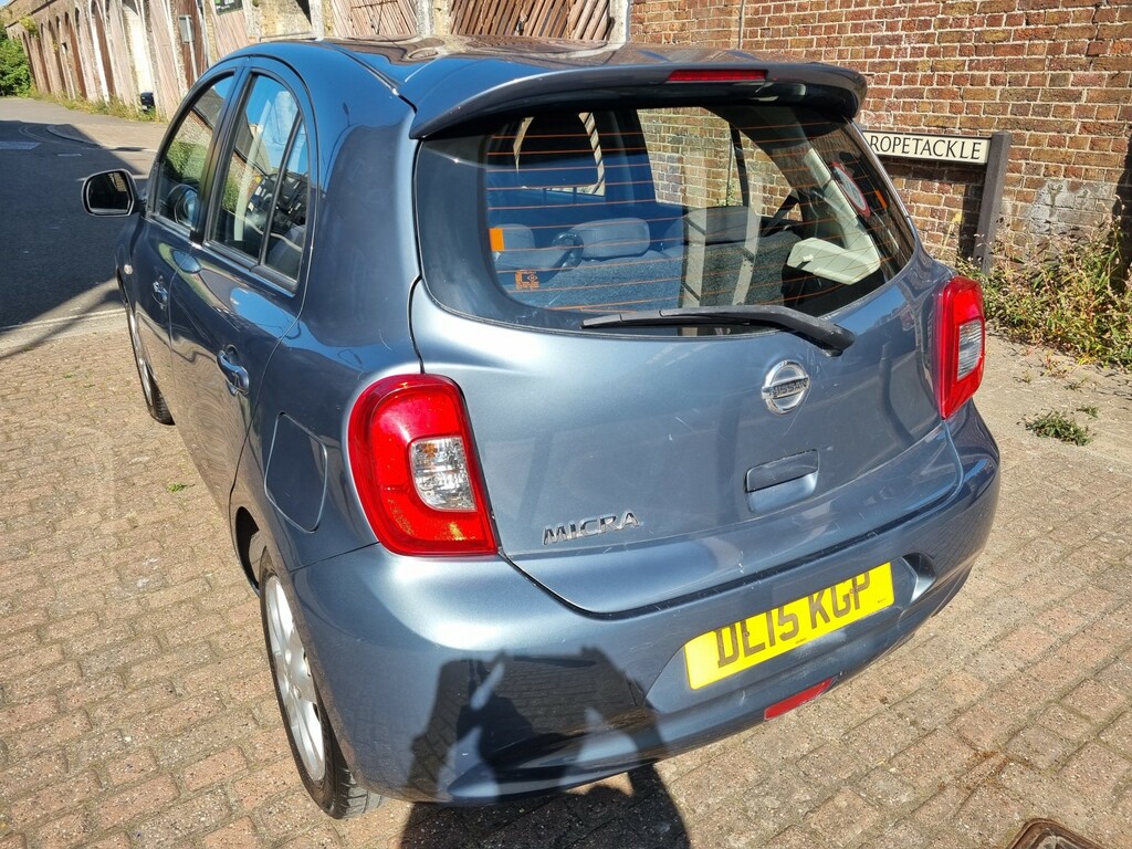 Nissan Micra Hatchback 1.2 Acenta 2015 Grey #4