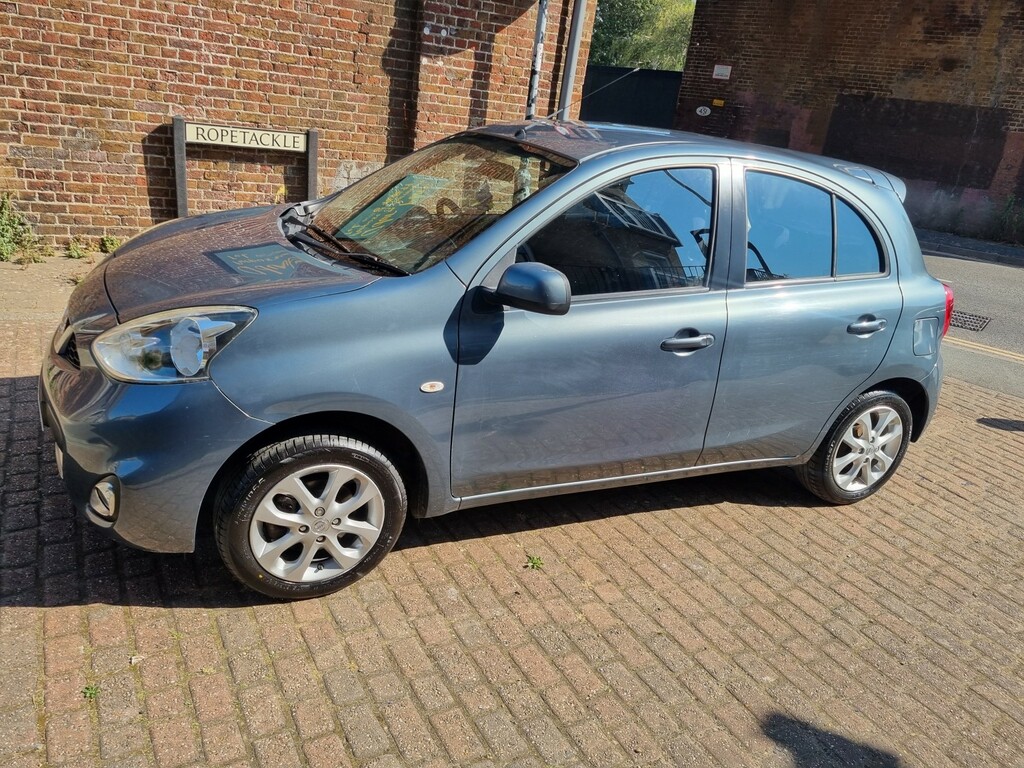 Nissan Micra Hatchback 1.2 Acenta 2015 Grey #3