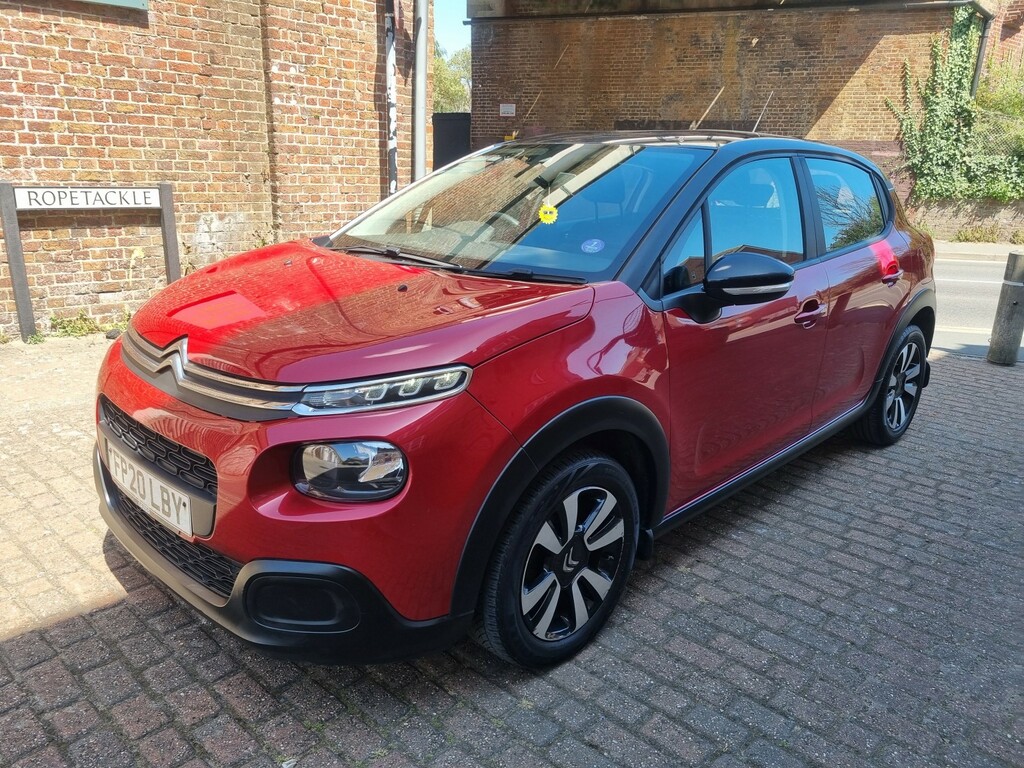 Citroen C3 Hatchback 1.2 Puretech Feel 2020 FP20LBY Red #3