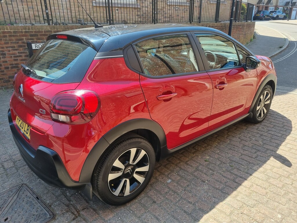 Citroen C3 Hatchback 1.2 Puretech Feel 2020 FP20LBY Red #6