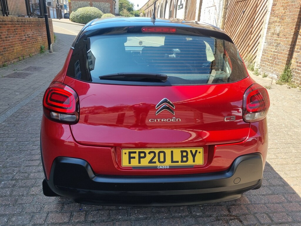 Citroen C3 Hatchback 1.2 Puretech Feel 2020 FP20LBY Red #5
