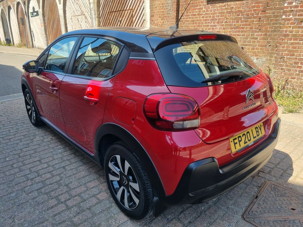 Citroen C3 Hatchback 1.2 Puretech Feel 2020 FP20LBY Red #4