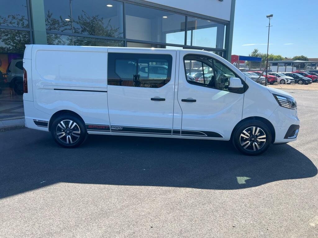 Renault Trafic 2.0 Dci Blue Ll30 Extra Sport Crew Van L2 H1 WR26TDZ White #5