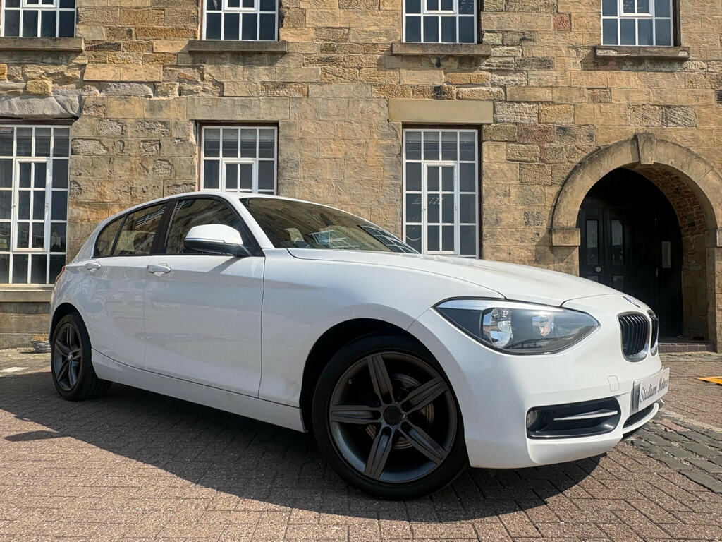 BMW 1 Series 2.0 116D Sport Euro 5 Ss White #3