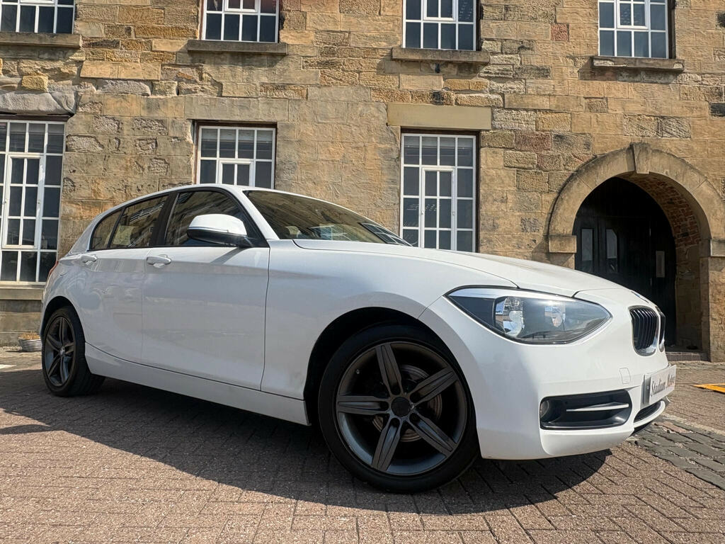 BMW 1 Series 2.0 116D Sport Euro 5 Ss White #2