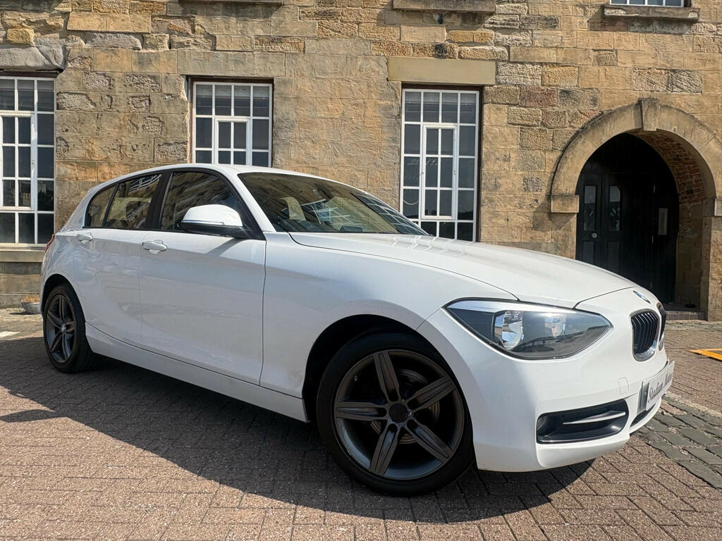BMW 1 Series 2.0 116D Sport Euro 5 Ss White #4