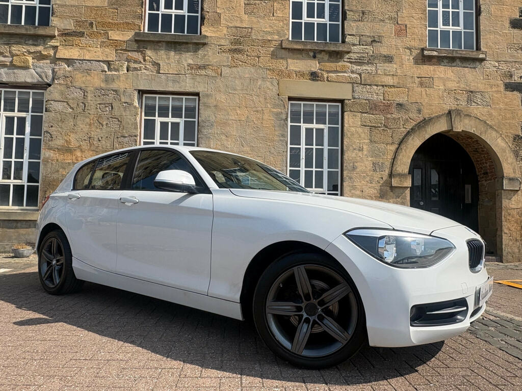 BMW 1 Series 2.0 116D Sport Euro 5 Ss White #5
