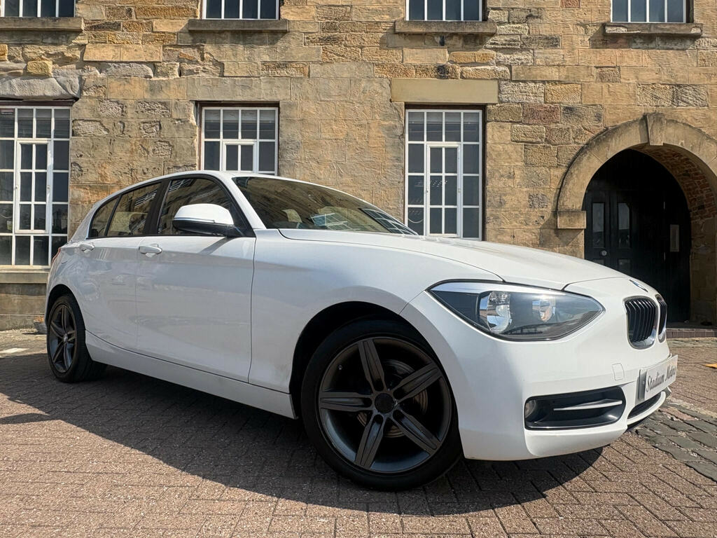 BMW 1 Series 2.0 116D Sport Euro 5 Ss White