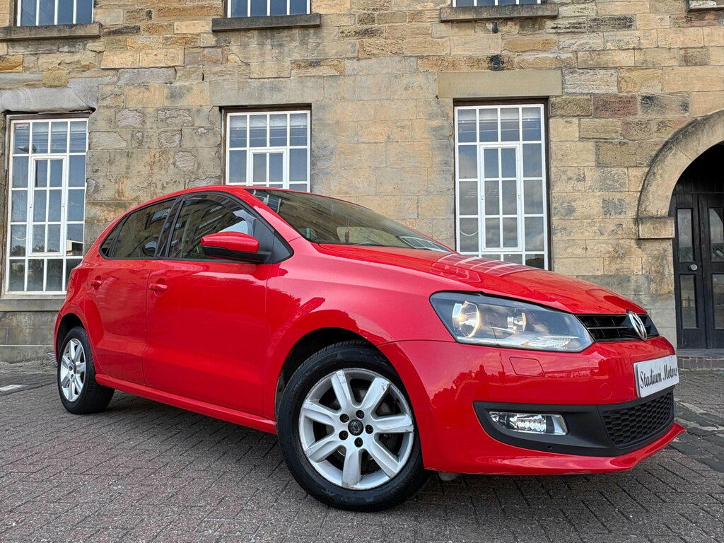 Volkswagen Polo 1.2 Tdi Match Edition Euro 5 Red #4