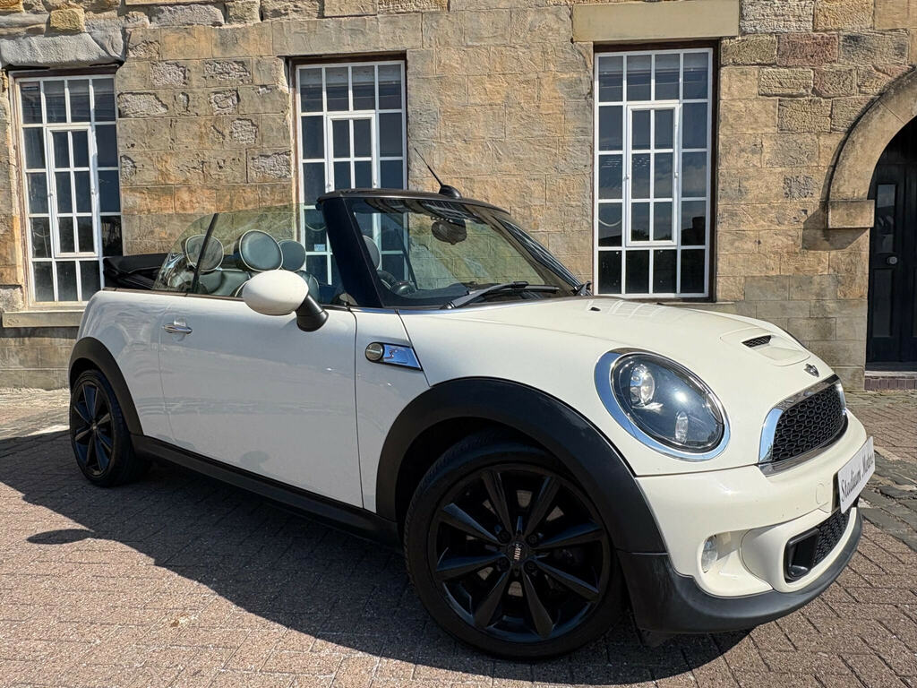 Mini Convertible 1.6 Cooper S Euro 5 Ss White #3
