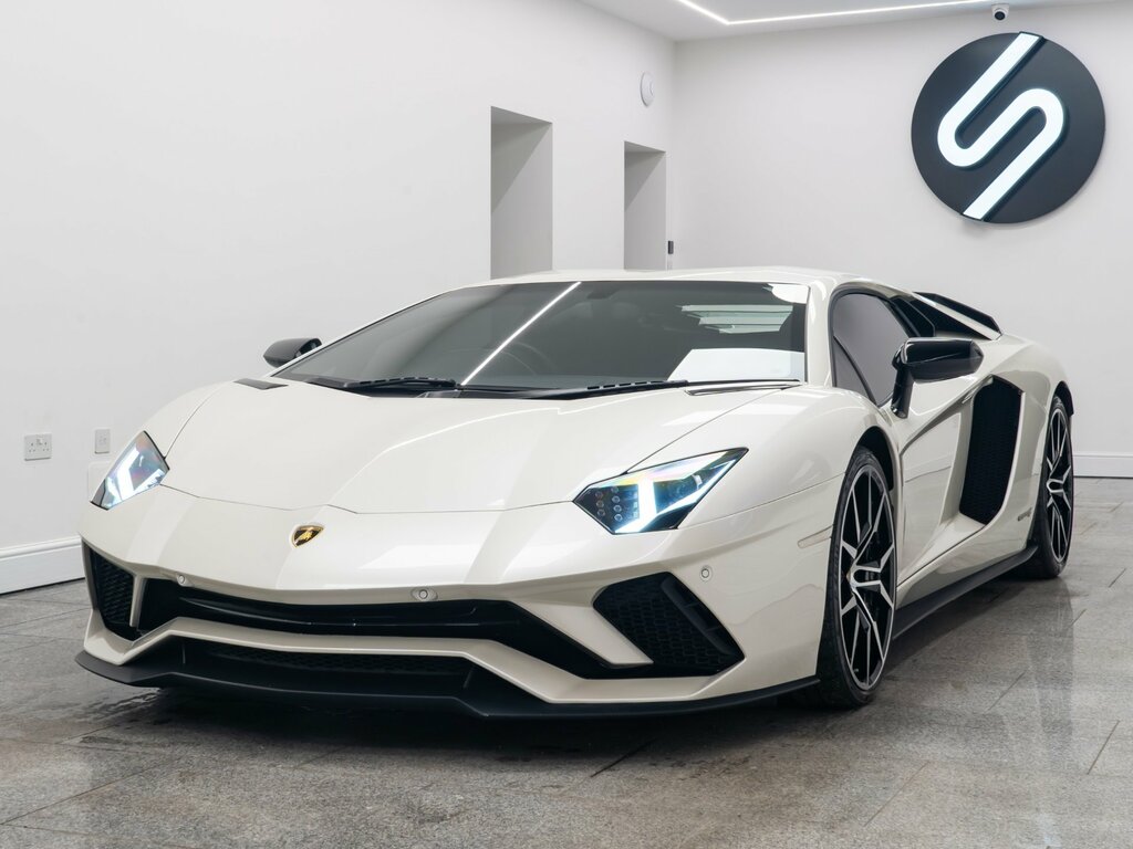 Lamborghini Aventador 6.5 V12 Lp 740-4 S Coupe Isr 4Wd Euro 6 White