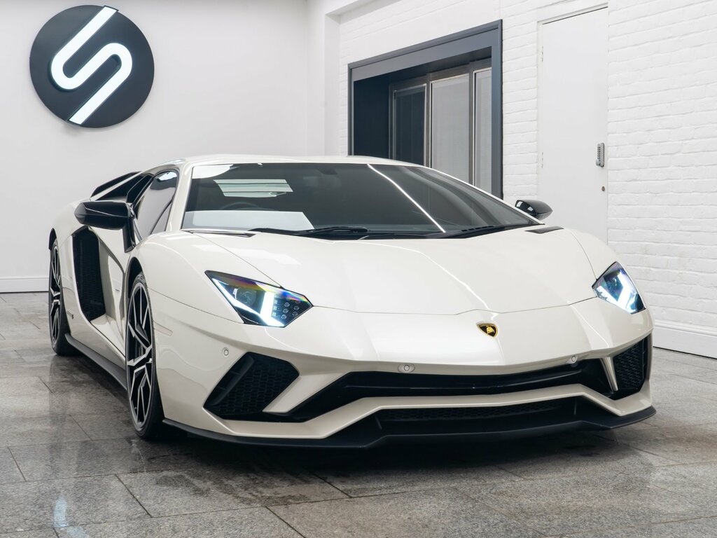 Lamborghini Aventador 6.5 V12 Lp 740-4 S Coupe Isr 4Wd Euro 6 White #2