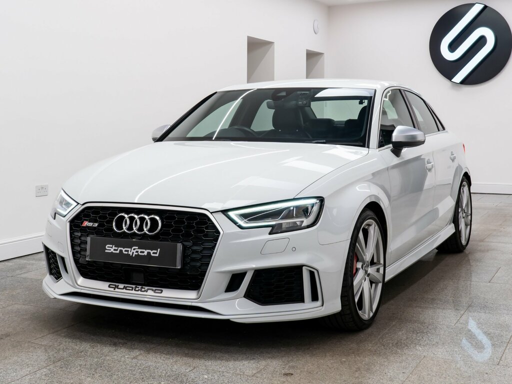 Audi RS3 2.5 Tfsi S Tronic Quattro Saloon White