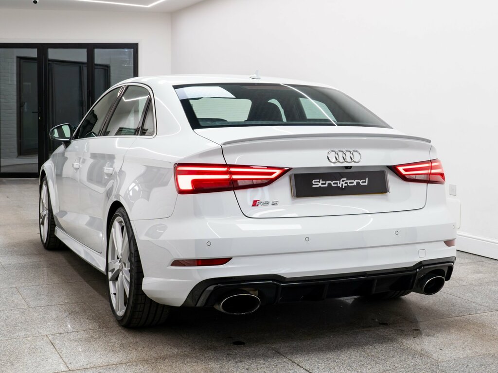 Audi RS3 2.5 Tfsi S Tronic Quattro Saloon White #4