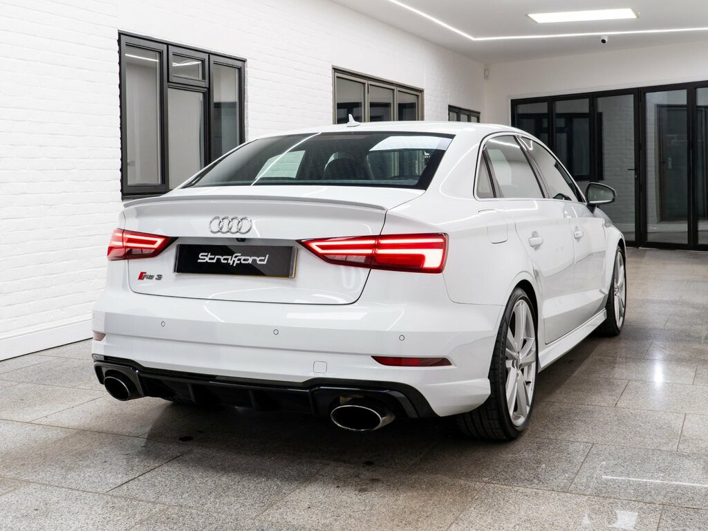 Audi RS3 2.5 Tfsi S Tronic Quattro Saloon White #3