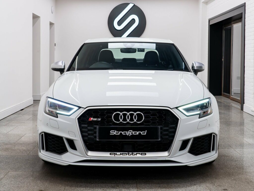 Audi RS3 2.5 Tfsi S Tronic Quattro Saloon White #5