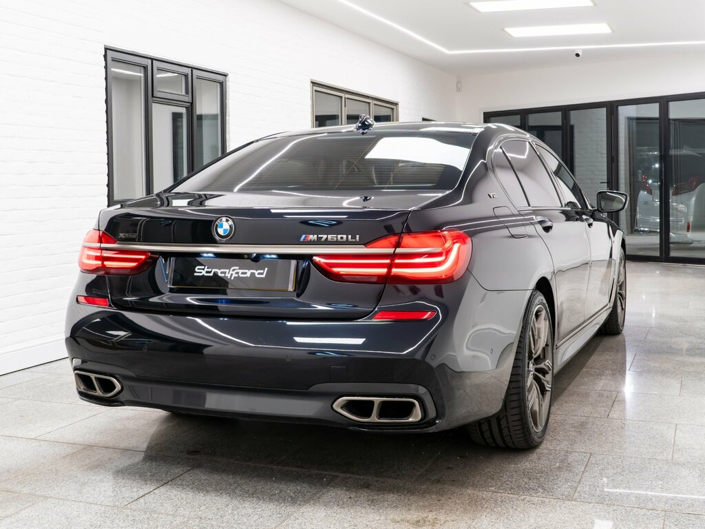BMW 7 Series 6.0 M760li V12 Saloon Steptronic Euro 5 Black #3