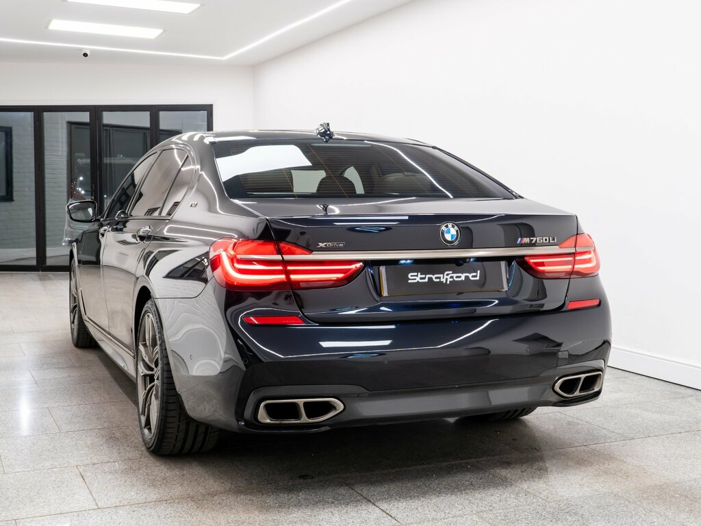 BMW 7 Series 6.0 M760li V12 Saloon Steptronic Euro 5 Black #4