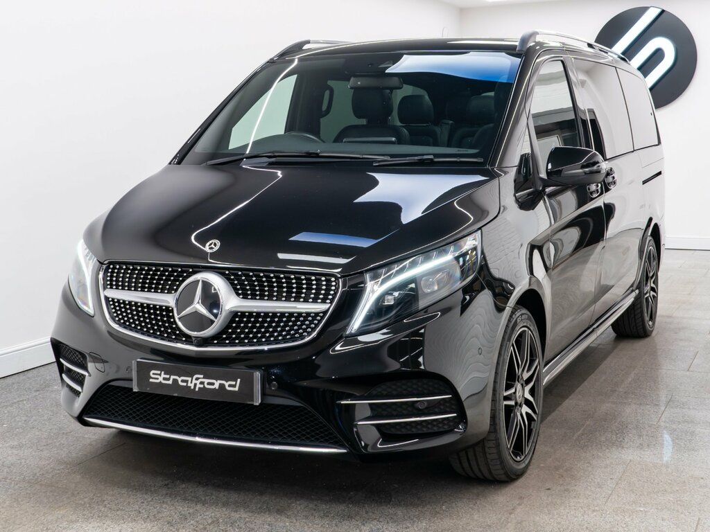 Mercedes-Benz V Class 2.0 V220d Amg Line Mpv G-tronic Euro 6 Black