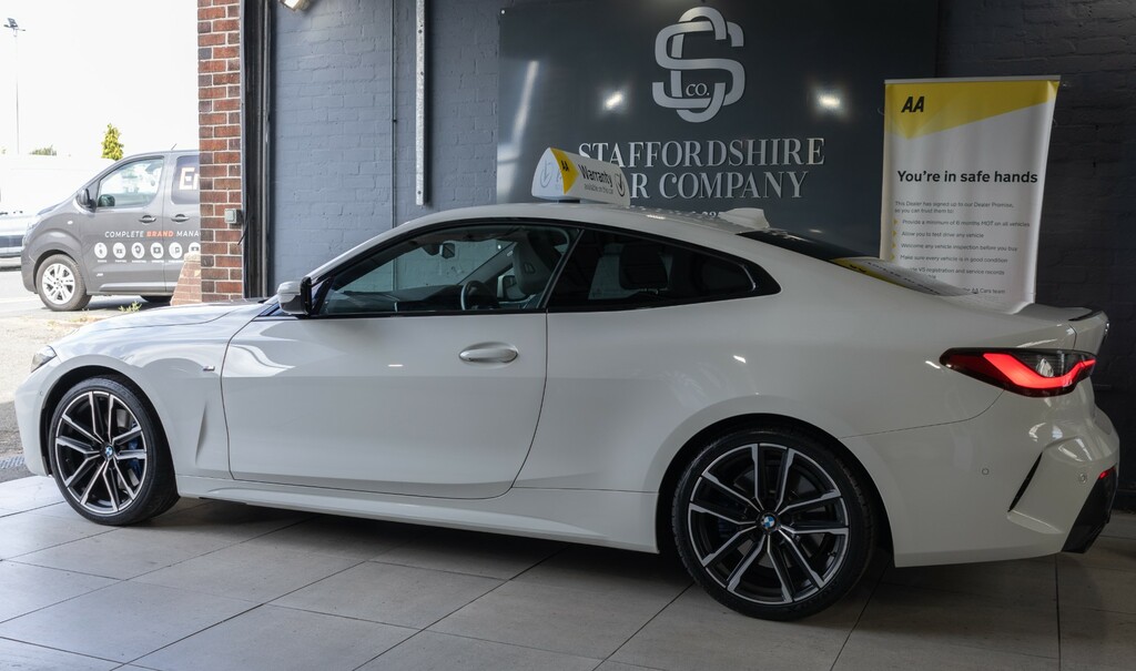 BMW 4 Series M Sport White #6
