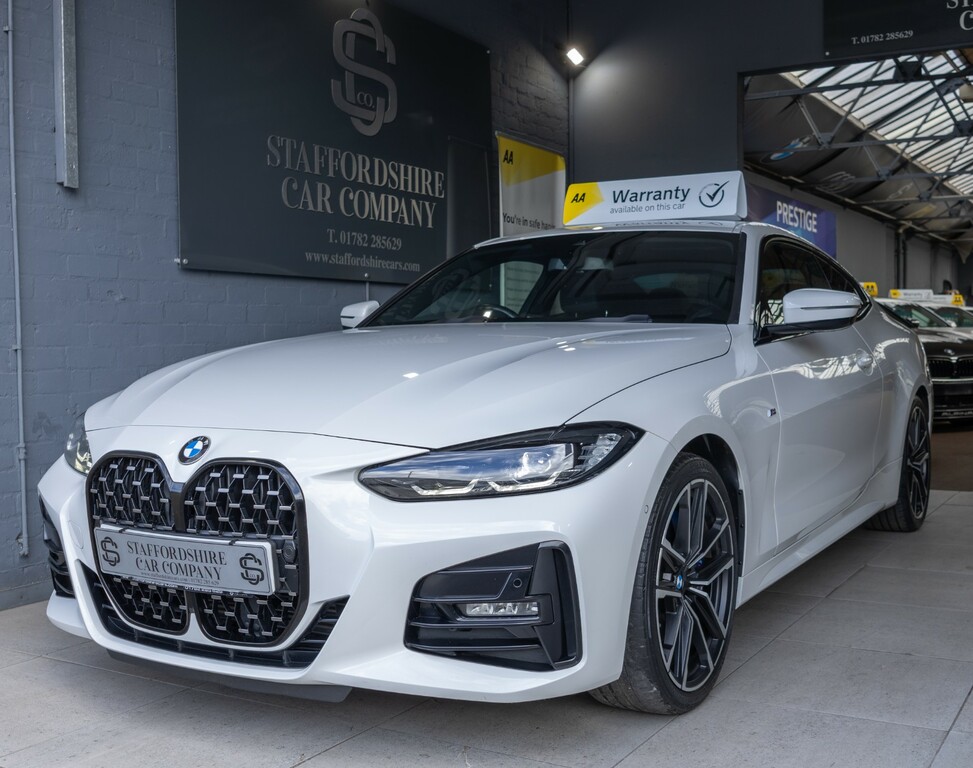 BMW 4 Series M Sport White #4