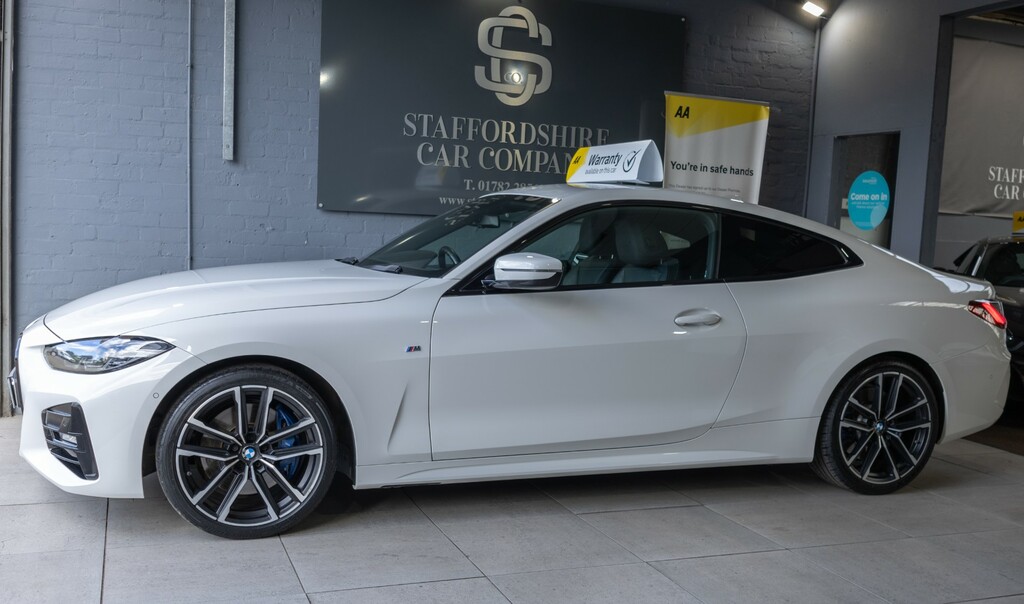 BMW 4 Series M Sport White #5