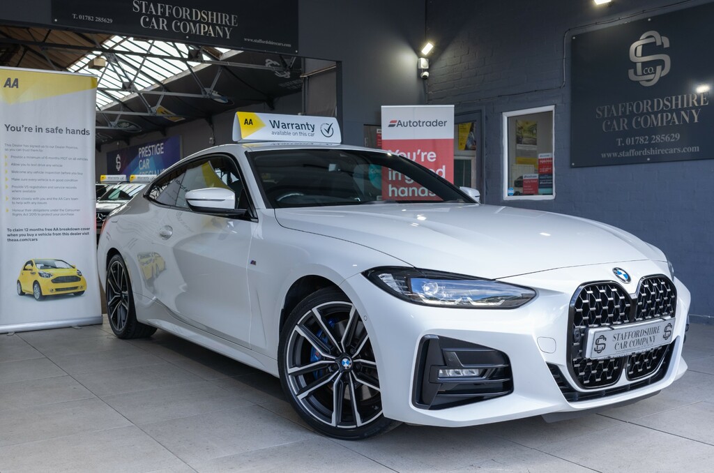 BMW 4 Series M Sport White