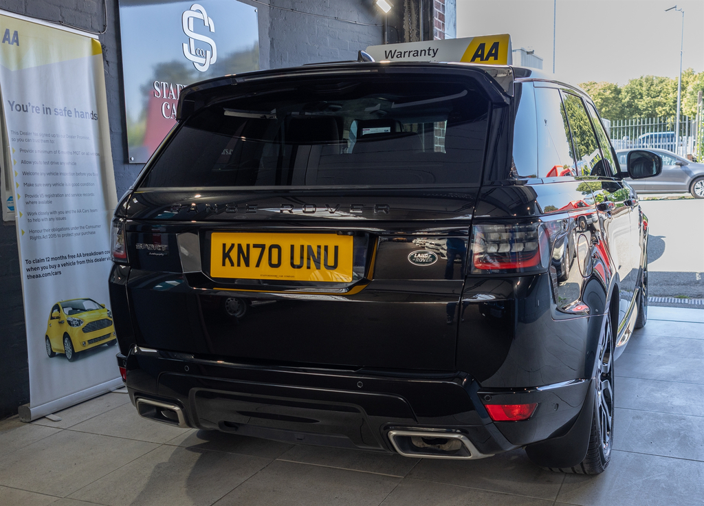 Land Rover Range Rover Sport Suv 2.0 P400e 13.1Kwh Hse Dynamic 4Wd Euro 6 Black #12