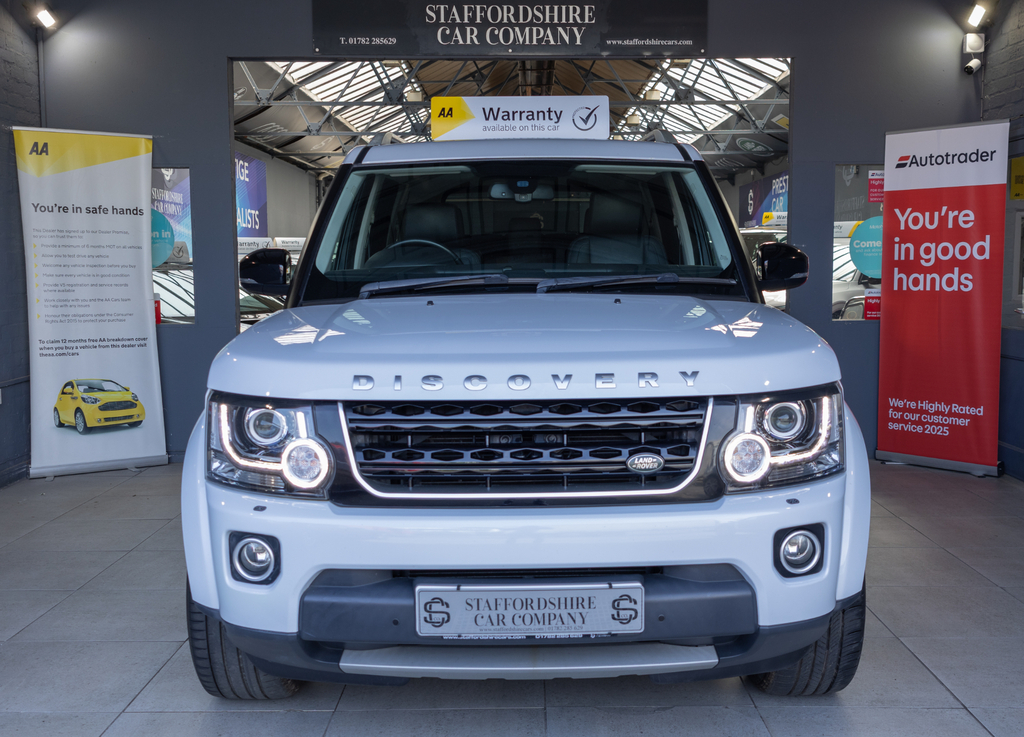 Land Rover Discovery Sdv6 Landmark White #2