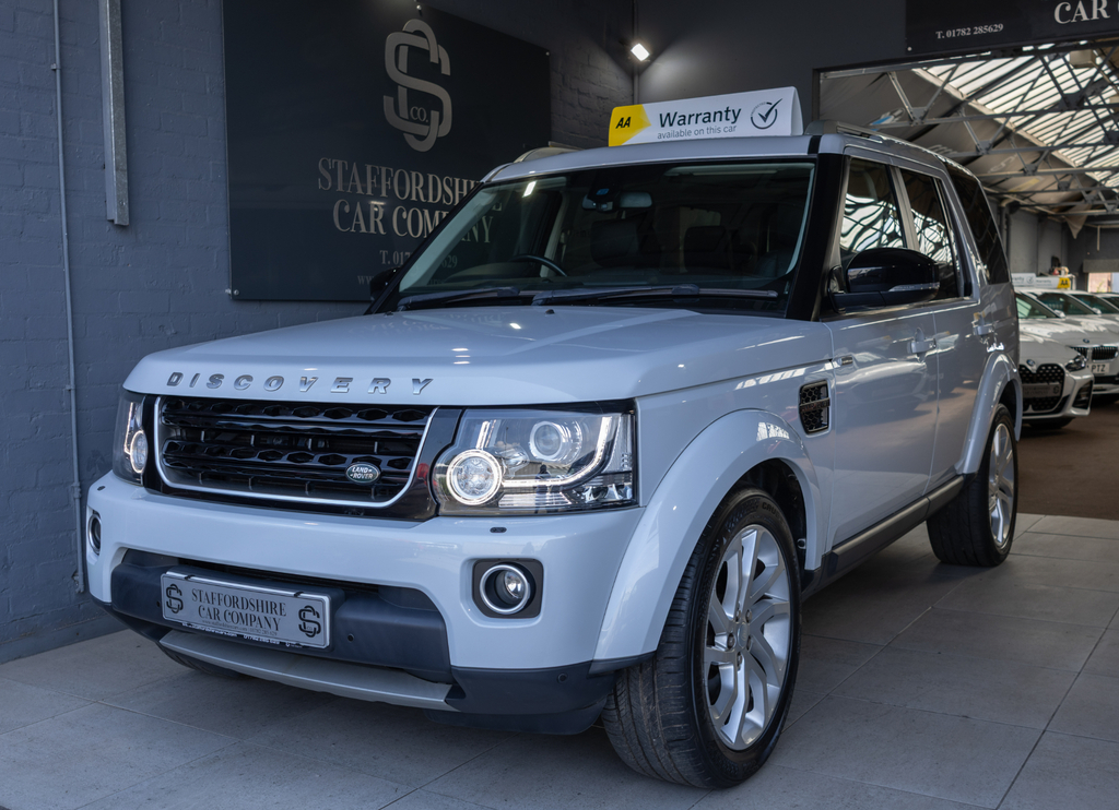 Land Rover Discovery Sdv6 Landmark White #4