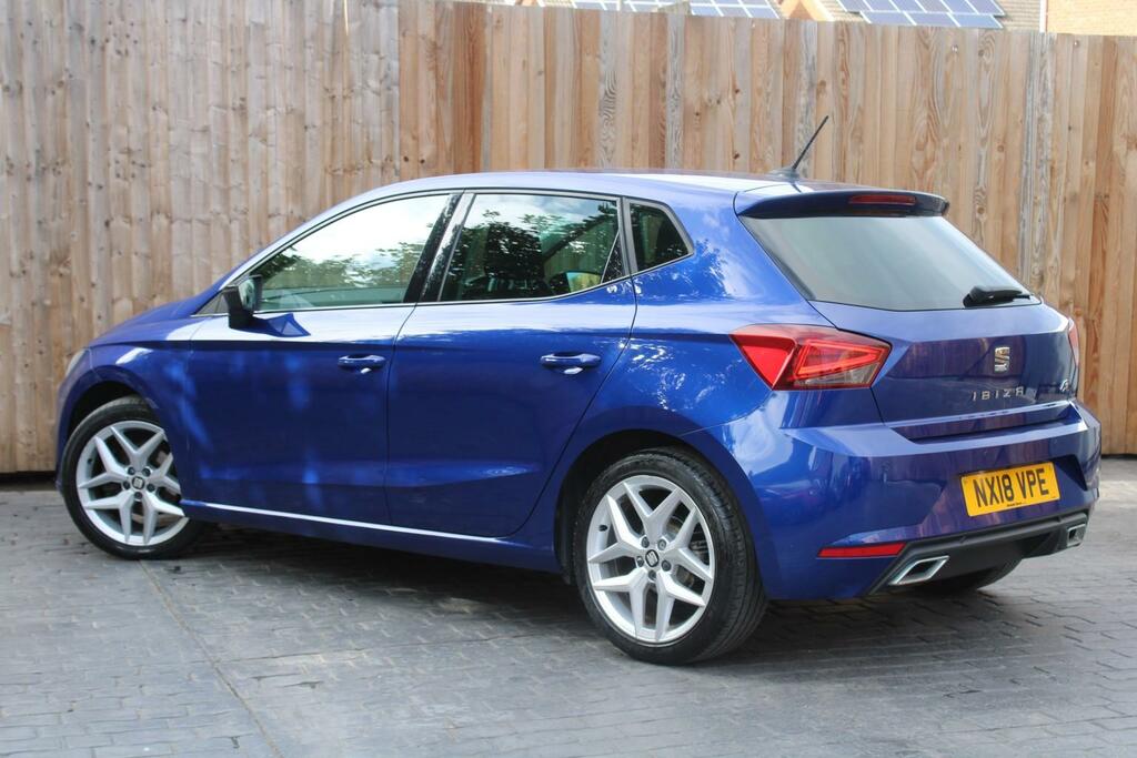 Seat Ibiza 1.0 Tsi Fr 2018 NX18VPE Blue #4