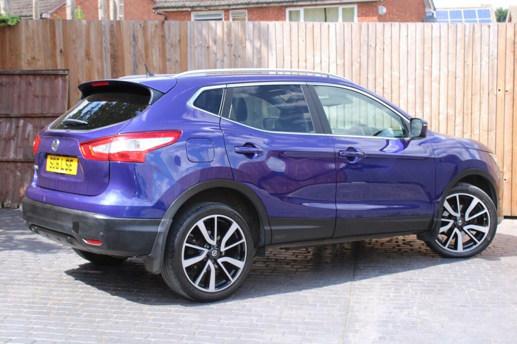 Nissan Qashqai 1.2 Dig-t Tekna 2016 SC16LSE Blue #4
