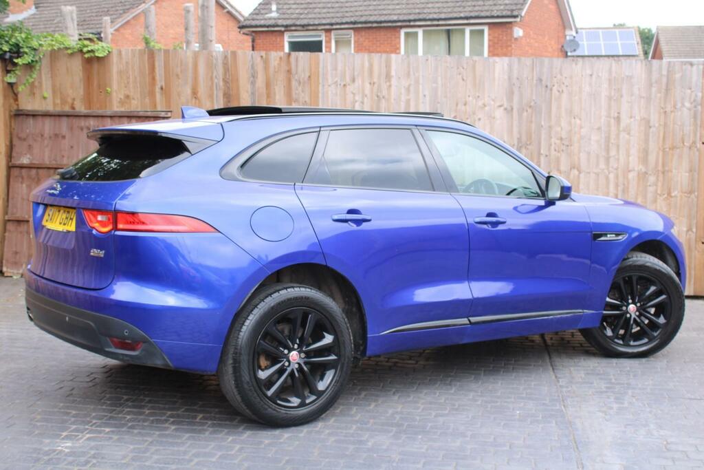 Jaguar F-Pace 2.0 D180 R-sport 2017 SA17GBH Blue #3