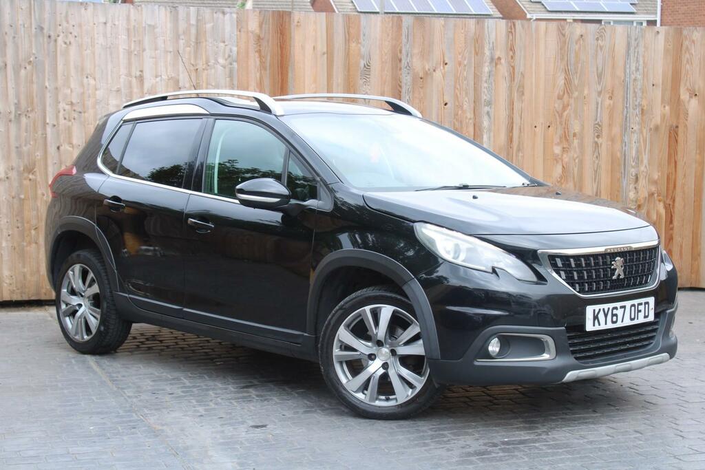 Peugeot 2008 1.6 Bluehdi Allure 2017 KY67OFD Black #2