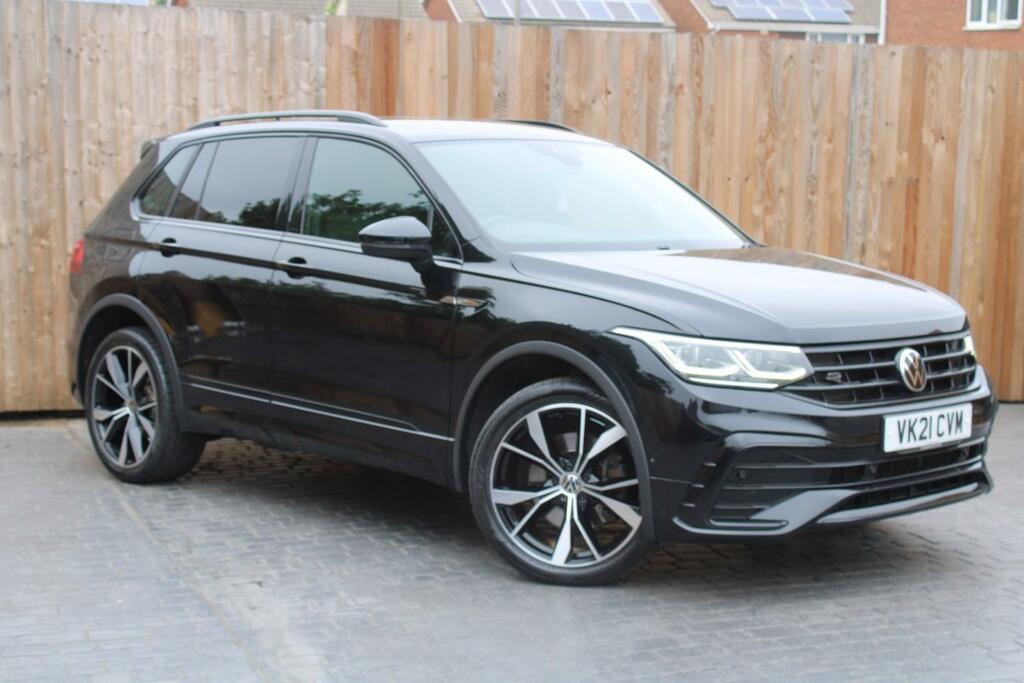 Volkswagen Tiguan 2.0 Tdi R-line 2021 VK21CVM Black #2