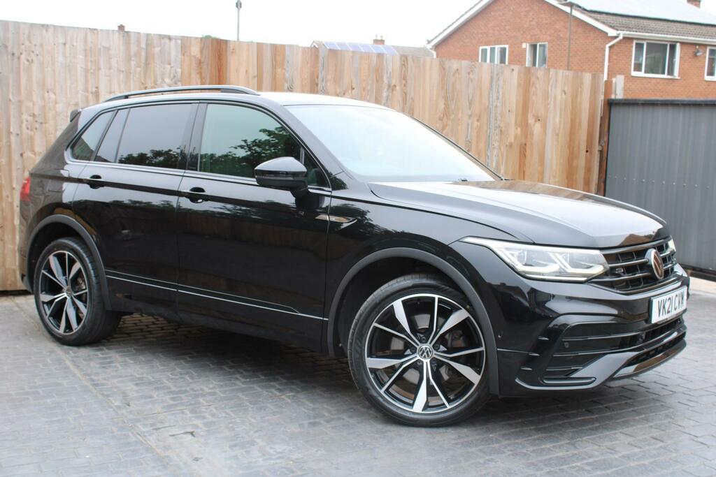 Volkswagen Tiguan 2.0 Tdi R-line 2021 VK21CVM Black #5