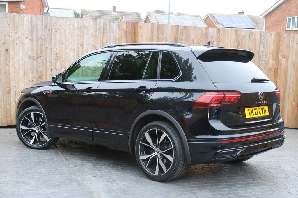 Volkswagen Tiguan 2.0 Tdi R-line 2021 VK21CVM Black #4
