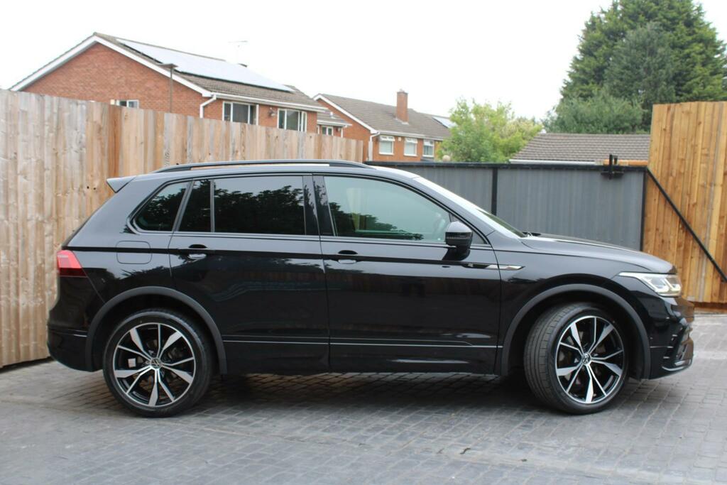 Volkswagen Tiguan 2.0 Tdi R-line 2021 VK21CVM Black #6
