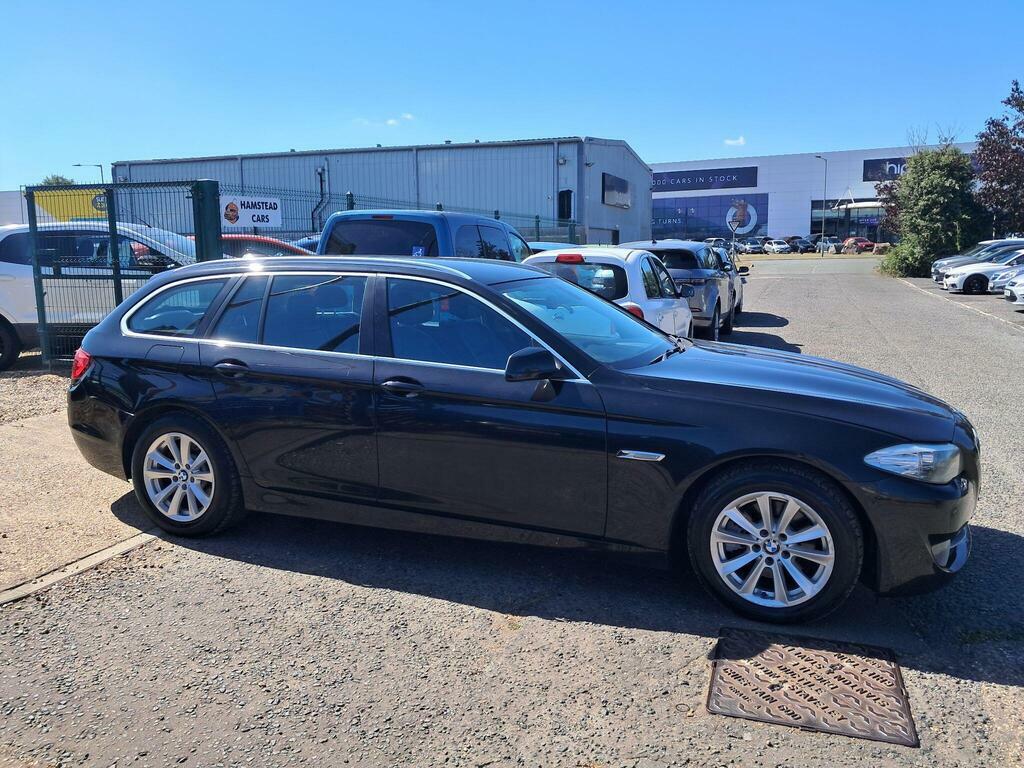 BMW 5 Series 2.0 520D Se Touring Euro 5 Black #2