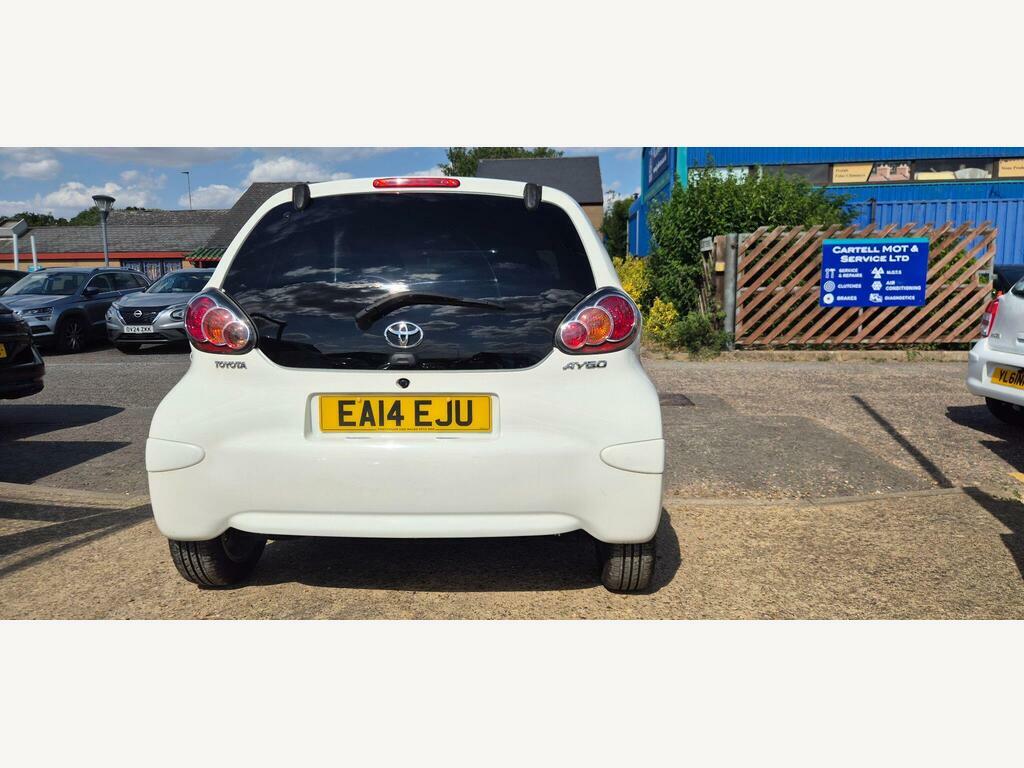 Toyota Aygo 1.0 Vvt-i Mode Euro 5 White #4