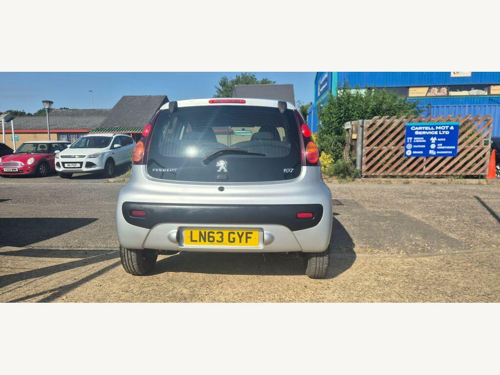 Peugeot 107 1.0 12V Active Euro 5 Silver #5