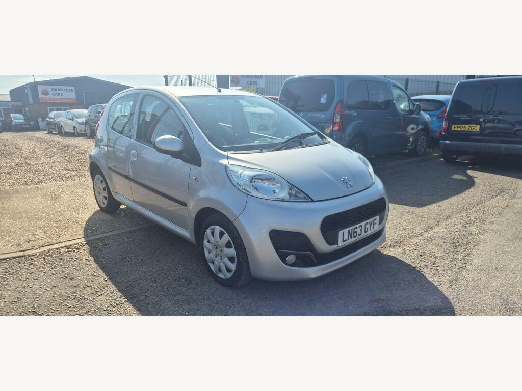 Peugeot 107 1.0 12V Active Euro 5 Silver #2