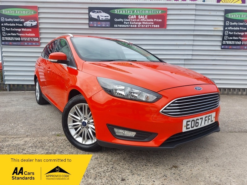 Ford Focus Zetec Edition Tdci Red