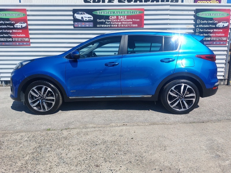 Kia Sportage 4 Isg BS19EBK Blue #4