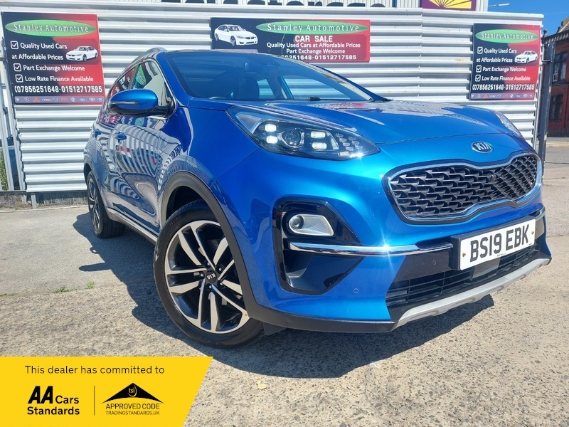 Kia Sportage 4 Isg Blue
